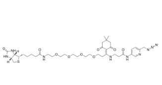 2055048-42-3 Dde Biotin-PEG4-Picolyl azide DDE-生物素-四聚乙二醇-吡啶甲基叠氮化物