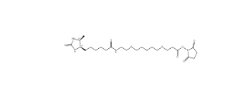 2411681-92-8 Desthiobiotin-PEG3-NHS ester 脱硫生物素-三聚乙二醇-活性酯