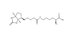H-Lys(biotinyl)-NH₂、61125-53-9、赖氨酸(生物素基)-NH₂