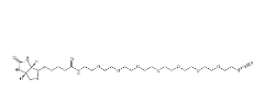 Biotin-PEG7-azide      	1334172-75-6	        生物素-七聚乙二醇-叠氮
