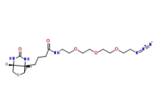 Biotin-PEG4-N3	875770-34-6 	         N-[2-[2-[2-(2-叠氮乙氧基)乙氧基]乙氧基]乙基]生物素胺