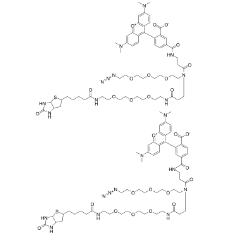 TAMRA-Azide-PEG-Biotin/1797415-74-7 / TAMRA-叠氮-PEG-生物素
