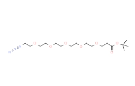 cas:1415800-41-7，azido-PEG5-t-Butyl ester，叠氮-五聚乙二醇-叔丁酯