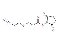 cas:1807530-06-8，Azido-PEG1-NHS ester，叠氮-一聚乙二醇-羟基琥珀酰亚胺
