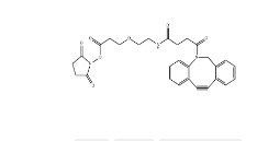 CAS:2228857-34-7，DBCO-PEG1-NHS ester，二苯基环辛炔-一聚乙二醇-琥珀酰亚胺酯