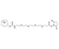 cas:1621096-79-4，(E)-TCO-PEG4-NHS ester，(E)-反式环辛烯-四聚乙二醇-羟基琥珀酰亚胺酯