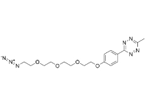 CAS：1802908-04-8，Methyltetrazine-PEG4-azide。甲基四嗪四乙二醇叠氮，
