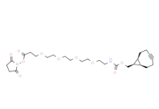  cas:1807501-86-5，endo BCN-PEG4-NHS ester， 环丙烷环辛炔-四乙二醇-N-羟基琥珀酰亚胺