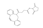 cas:1353016-71-3 ，DBCO-NHS Ester, 二苯基环辛炔-N-羟基琥珀酰亚胺 酯溶性点击化学试剂