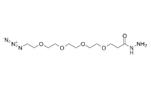 Azido-PEG4-hydrazide HCl Salt，cas:2170240-96-5，盐酸叠氮-四聚乙二醇-肼盐