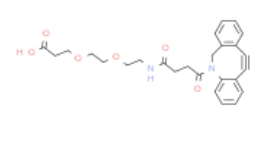 DBCO-PEG12-acid，CAS号：2353410-00-9， 二苯并环辛炔-PEG12-羧酸