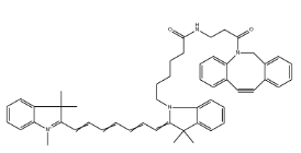 CY7-二苯基环辛炔;二苯并环辛炔-CY7;CY7-二苯并环辛炔，2253710-45-9
