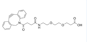 DBCO-PEG2-acid，cas:2304558-25-4，二苯并环辛炔-二聚乙二醇-羧酸