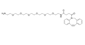 DBCO-PEG6-amine TFA salt，cas:2353409-98-8，二苯并环辛炔-六聚乙二醇-氨基 TFA salt