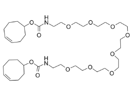TCO-PEG8-TCO，CAS号:2353409-67-1， 反式环辛烯-八聚乙二醇-反式环辛烯