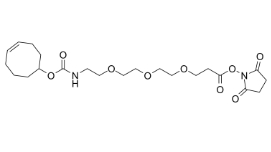 TCO-PEG3-NHS ester，cas:2141981-88-4，反式环辛烯-三聚乙二醇-羟基琥珀酰亚胺酯
