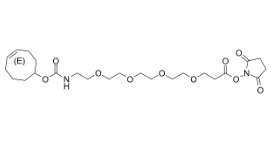 (E)-TCO-PEG4-NHS ester，cas:1621096-79-4，(E)-反式环辛烯-四聚乙二醇-羟基琥珀酰亚胺酯