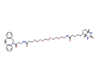 DBCO-PEG4-biotin，cas:1255942-07-4， 二苯基环辛炔-四聚乙二醇-生物素