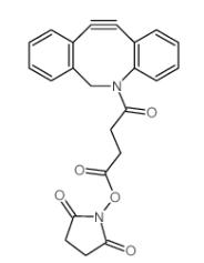 DBCO-NHS Ester, cas:1353016-71-3 ，二苯基环辛炔-N-羟基琥珀酰亚胺 酯溶性点击化学试剂