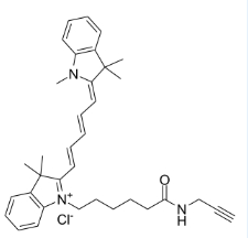 1223357-57-0；Cyanine5 alkyne； Cy5 炔烃