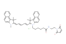 1593644-50-8；Cyanine5.5 maleimide；Cy5.5-马来酰亚胺	