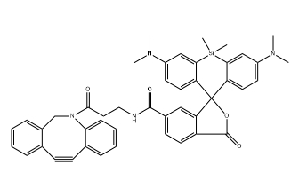 2259859-41-9；SiR-DBCO ；硅基罗丹明-二苯并环辛炔		