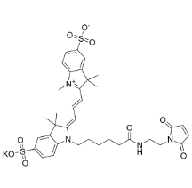 1656990-68-9；Sulfo-Cy3 maleimide；水溶性磺酸基-CY3 马来酰亚胺	