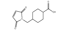 64987-82-2，N-(4-Carboxycyclohexylmethyl)maleimide ，4-((2,5-Dioxo-2H-pyrrol-1(5H)-yl)methyl)cyclohexanecarboxylic acid，4-(N-马来酰亚胺基甲基)环己基甲酸	