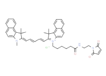 1593644-50-8，Cyanine5.5 maleimide，Cy5.5 Mal，Cy5.5-马来酰亚胺	