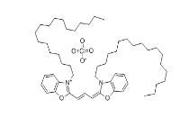 DiO  (细胞膜绿色荧光探针)，DiO，DiOC18(3)，CAS号：34215-57-1
