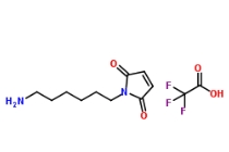Mal-C6-amine TFA，CAS号：731862-92-3