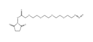 cas:1807534-82-2，Azido-PEG4-CH2CO2-NHS，叠氮-四聚乙二醇-乙烯酸琥珀酰亚胺