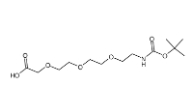 Boc-NH-PEG3-CH2COOH，462100-06-7，5,8,11-三氧杂-2-氮杂十三烷二酸-1-叔丁酯