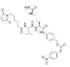 cas:159857-81-5  ，MC-Val-Cit-PAB-PNP，马来酰亚胺基己酰-L-缬氨酸-L-瓜氨酸对氨基苄醇 对硝基苯基碳酸脂