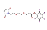 cas:1807512-47-5，Mal-PEG2-PFP ester，马来酰亚胺-二聚乙二醇-五氟苯酚酯