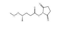 cas:796073-64-8， ADC试剂，(S)-2,5-Dioxopyrrolidin-1-yl 4-(methyldisulfanyl)pentanoate