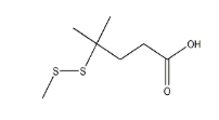 cas:796073-55-7，4-Methyl-4-(methyldisulfanyl)pentanoic acid，4-甲基-4-(甲基二硫烷基)戊酸