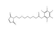cas:1807512-47-5，Mal-PEG2-PFP ester，马来酰亚胺-二聚乙二醇-五氟苯酚酯