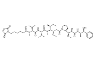 Mc-MMAE  ，cas:863971-24-8，马来酰亚胺基己酰-单甲基澳瑞他汀 E