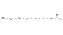  cas:75427-75-7，mPEG6-CH2COOH，2,5,8,11,14,17,20-七氧杂二十二烷-22-酸 