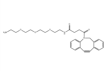 DBCO-PEG3-amine，CAS：2093409-57-3，二苯并环辛炔-三聚乙二醇-氨基