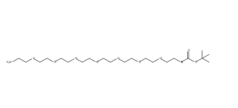 206265-98-7，Amine-PEG7-NH-Boc，氨基-七聚乙二醇-叔丁氧羰基