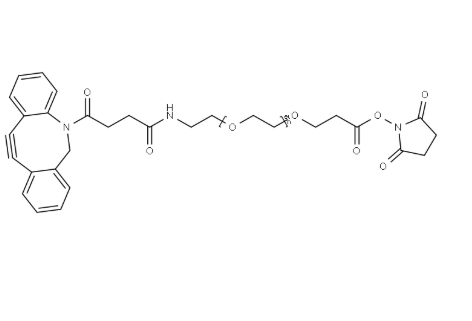 CAS：2093934-94-0，DBCO-PEG12-NHS ester