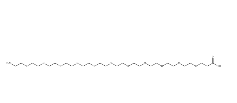 1616426-12-0，NH2-PEG11-CH2CH2COOH，Amine-PEG11-Acid