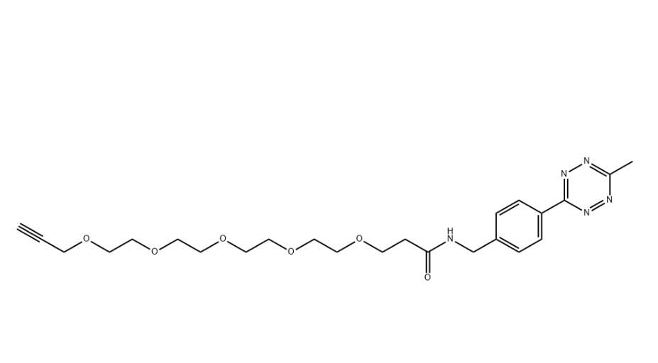 2322322-23-4，Methyltetrazine-amido-PEG5-alkyne