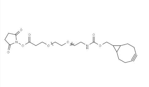 CAS：2183440-26-6，endo-BCN-PEG12-NHS ester