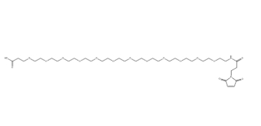 MAL-PEG12-Acid，2378428-27-2，马来酰亚胺-十二乙二醇-羧基，ADC Linker 