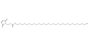 2182602-22-6，Mal-amido-PEG9-amine TFA salt