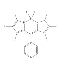 8-Phenyl-2,6-diiodo-1,3,5,7-tetramethyl BODIPY，1083009-44-2