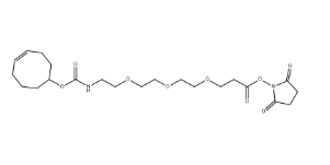 2141981-88-4，TCO-PEG3-NHS Ester